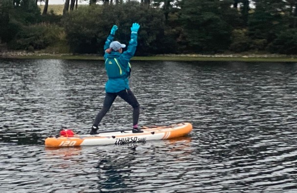 Paddleboard yoga tips